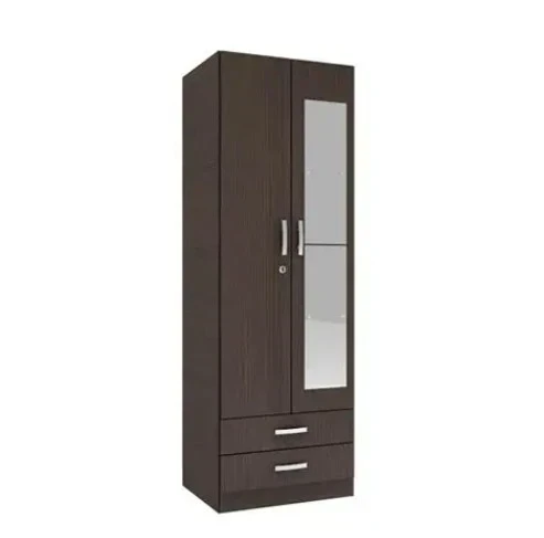PLACARD PREMIUM CON ESPEJO Y CERRADURA COLOR TABACO 0.60x1.83 2 PUERTAS 