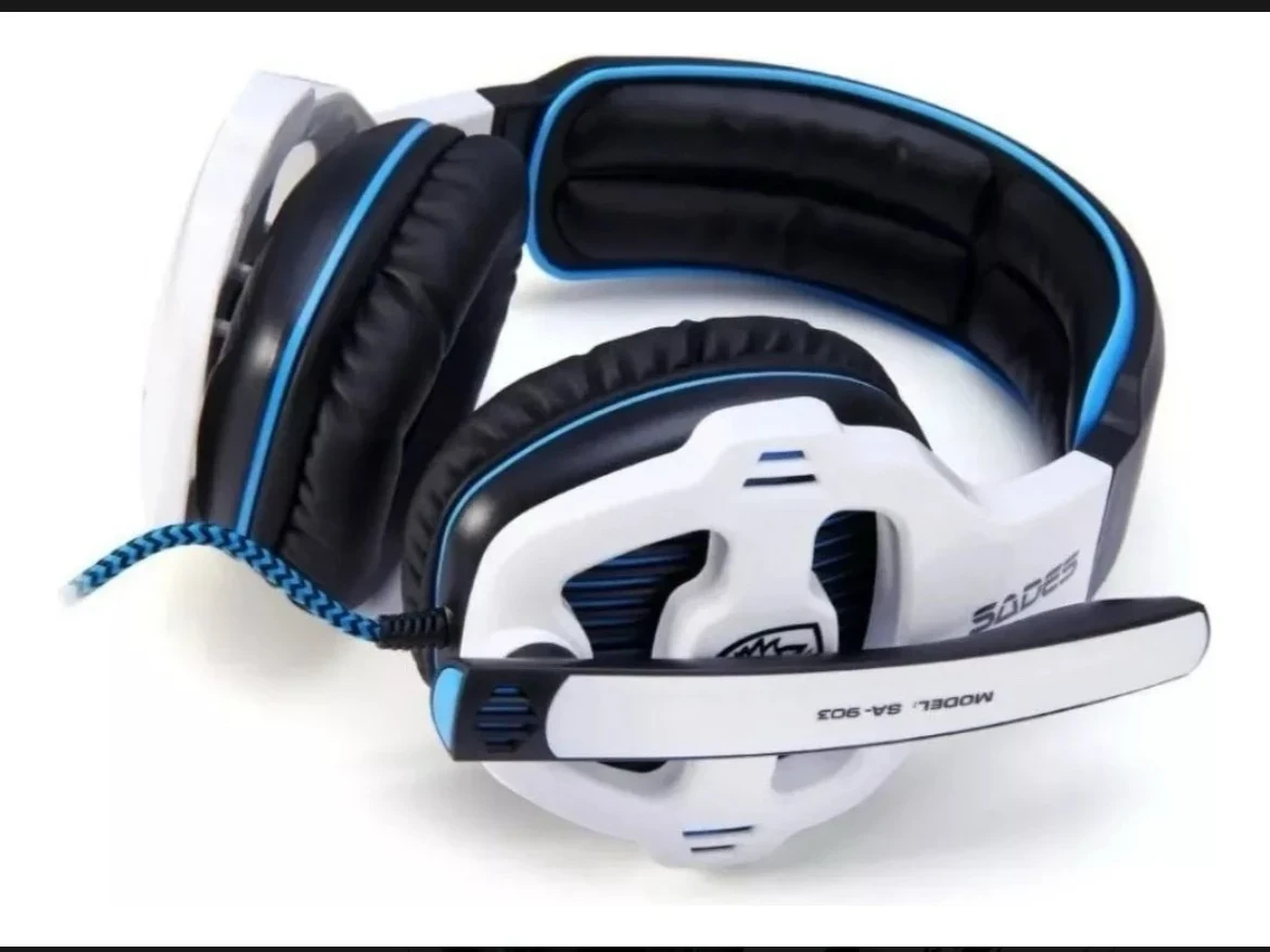 Auricular Gamer Sades Blanco / Makkax 2