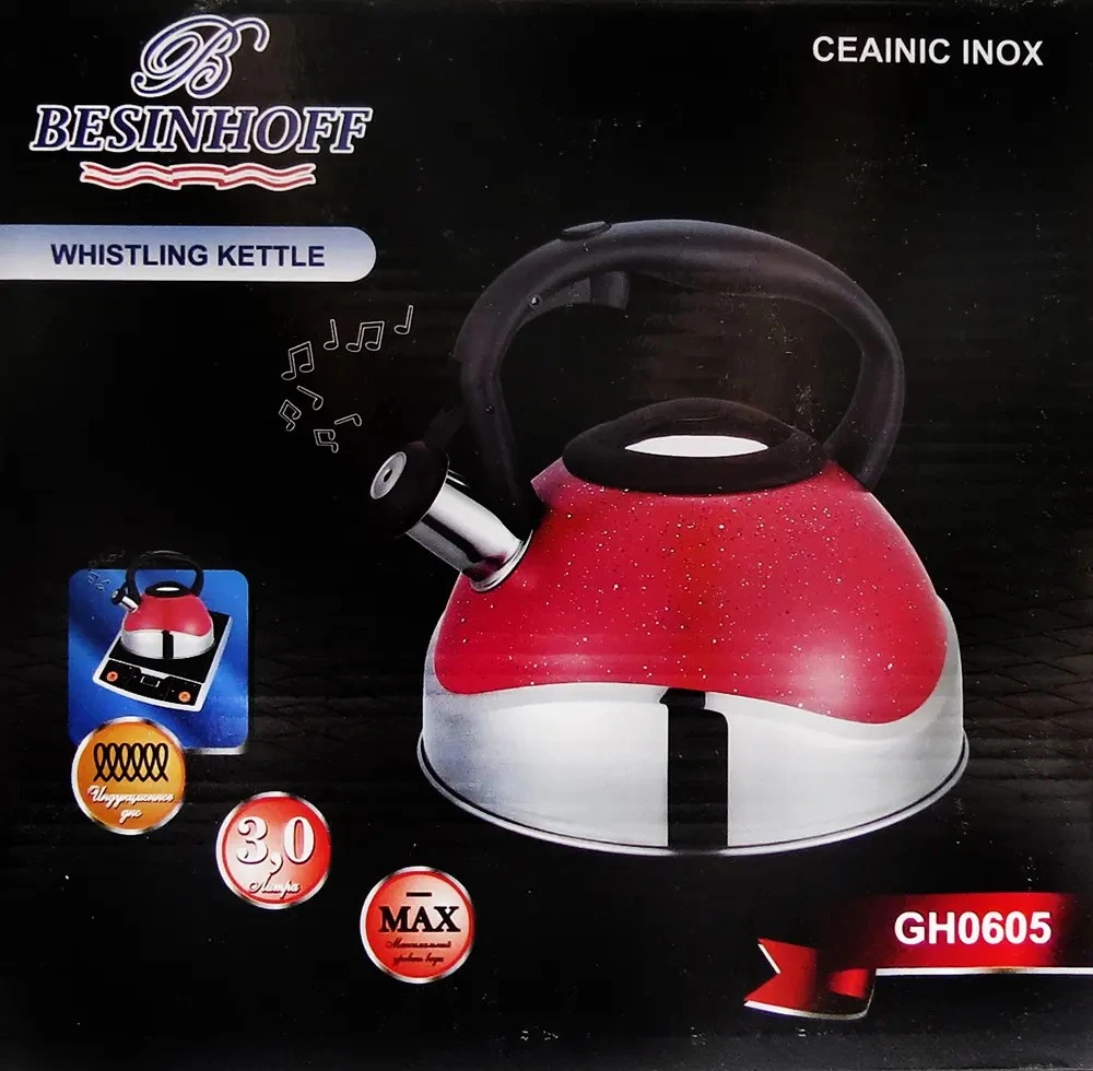 Caldera de Acero Inoxidable 2.8L 2