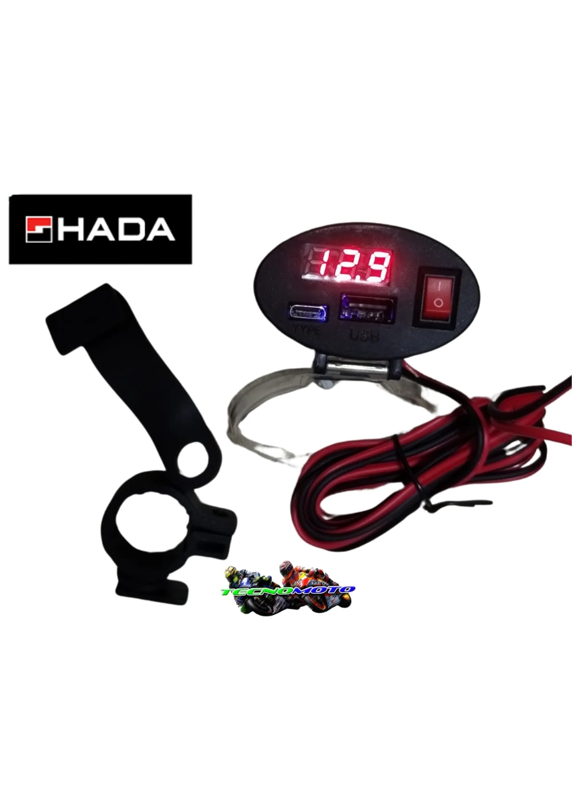 CARGADOR USB PARA MOTOS - [HADA] - 38490