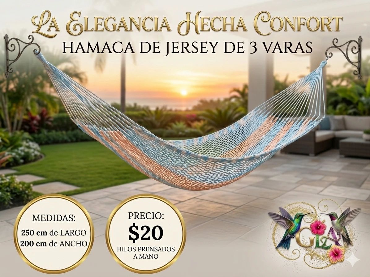 Hamaca de yerset de 3 varas 