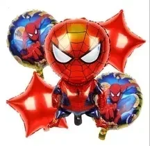 COMBO GLOBOS HOMBRE ARAÑA SPIDERMAN
