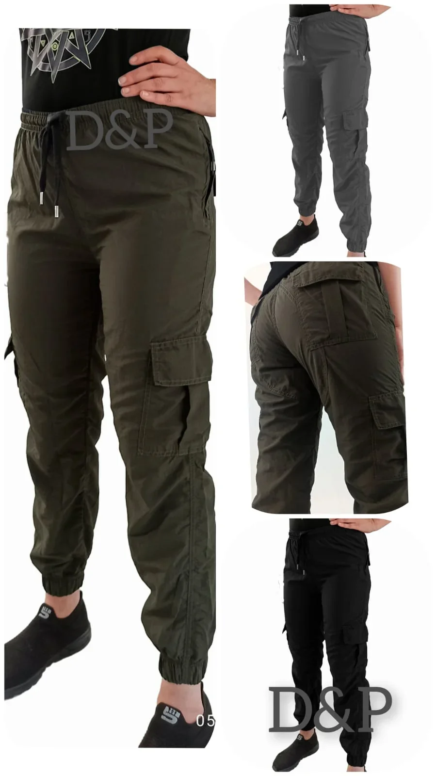 Pantalón Jogger  Táctico Tipo Cargo 6