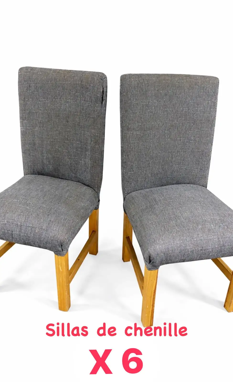 Sillas chenille 6