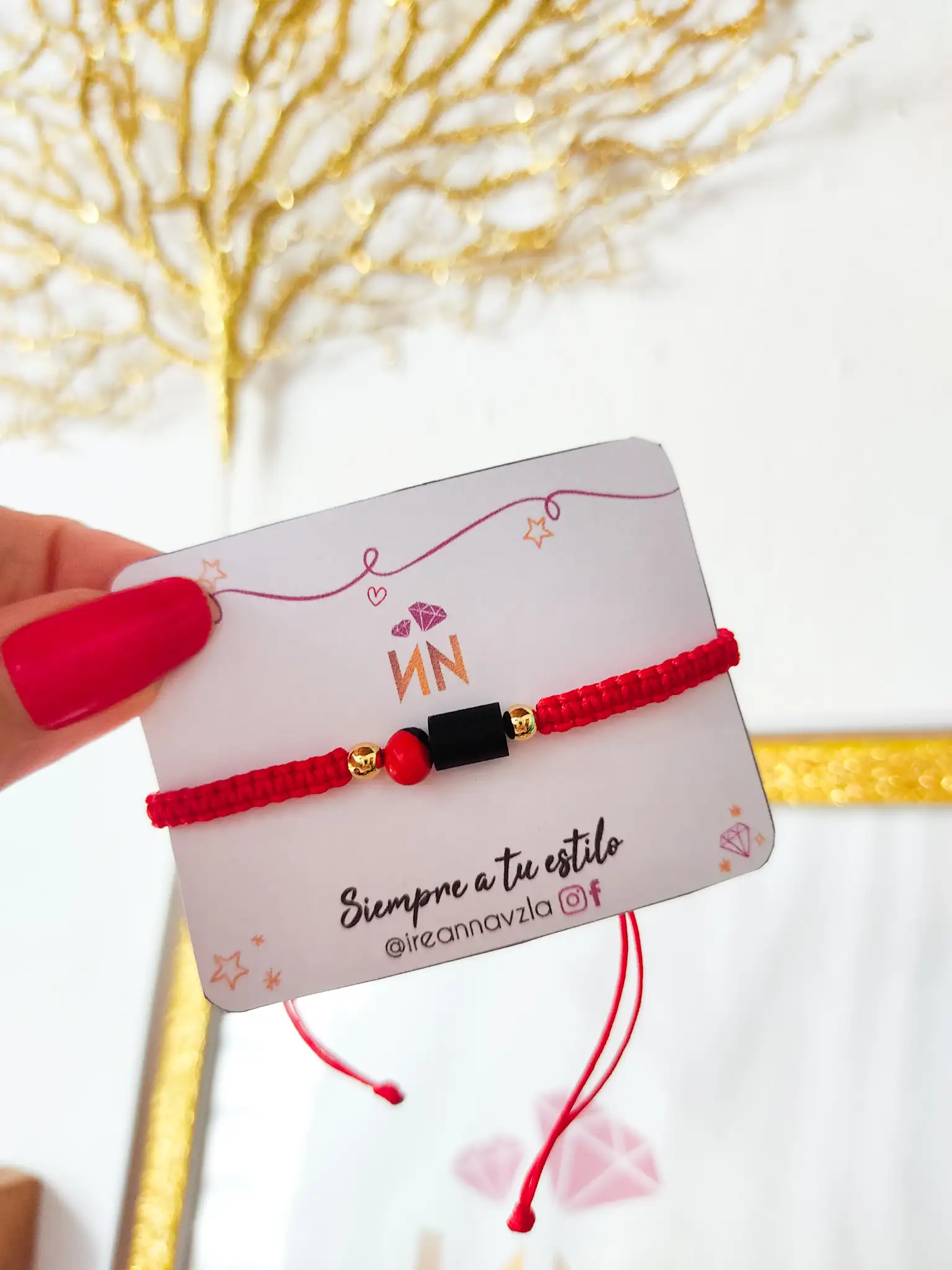 Pulsera azabache adulto 