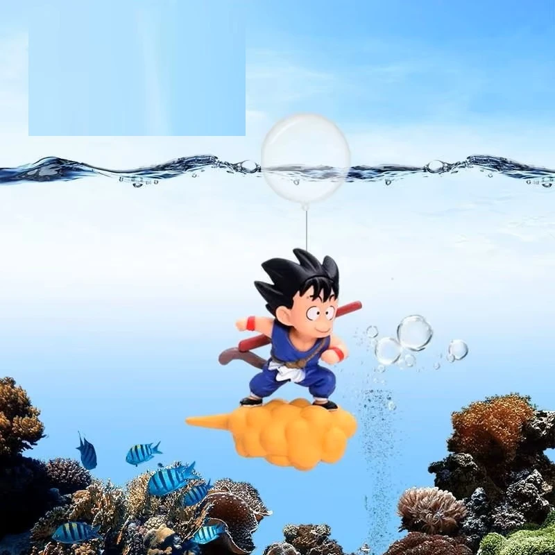 Adorno Figura de Goku Pvc Flotante Wukong-c