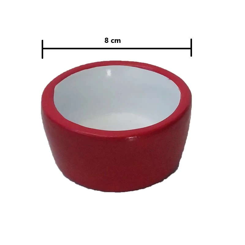 Comedero Cerámico para Roedores 7*7dm Cch-22 3