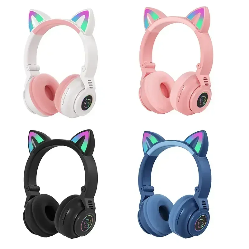 Audífonos BT GATO Luces
