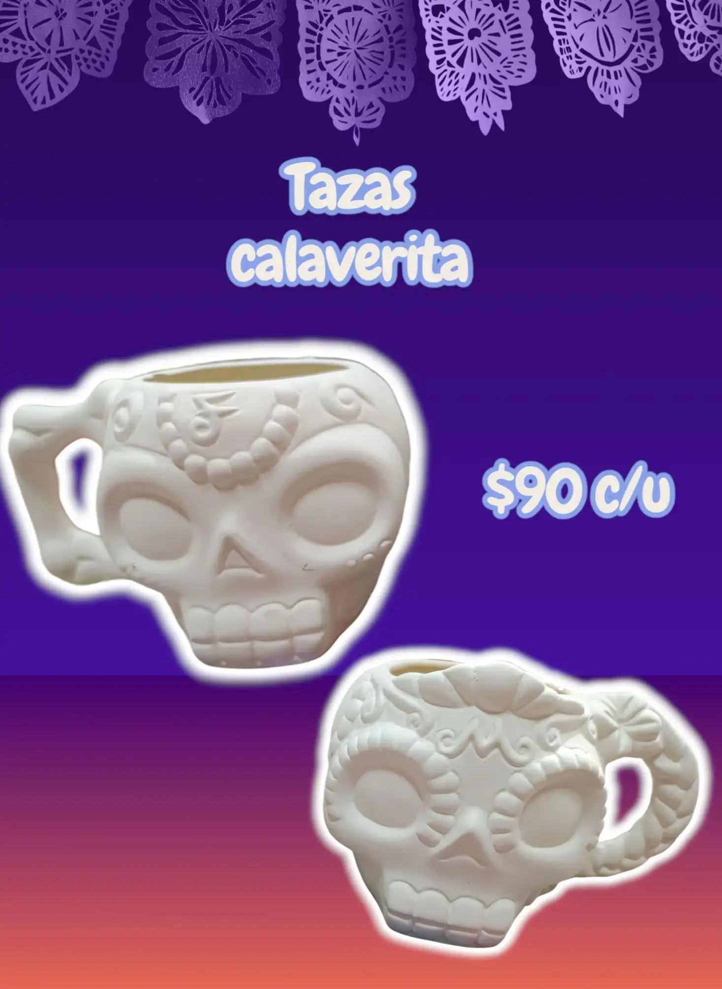 Taza calaverita 