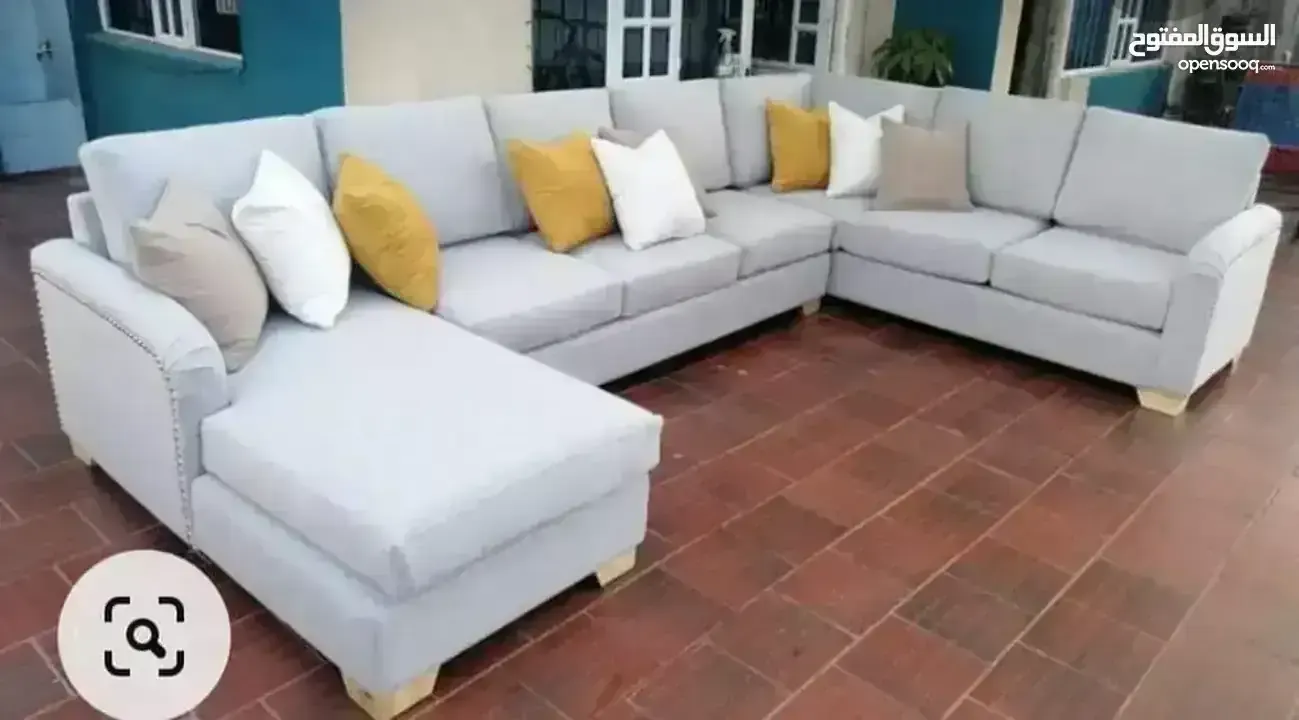 Sala grande en U moderna
