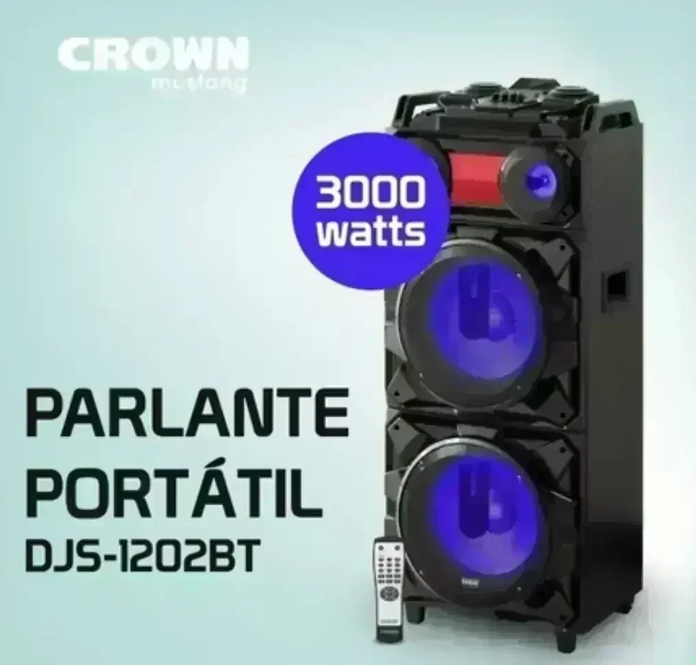 Torre Crown Mustang djs1002bt 2