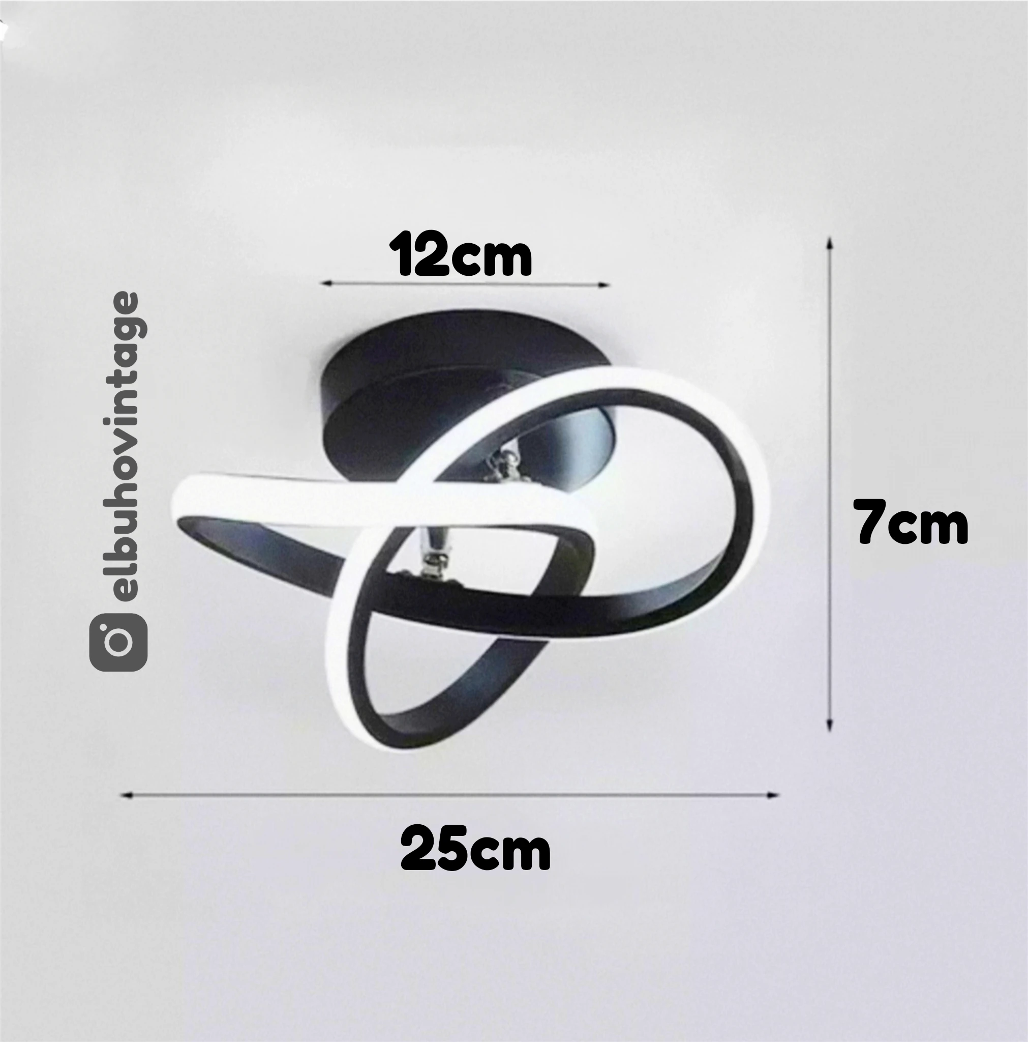 Aplique LED decorativo para Techo o Pared 7