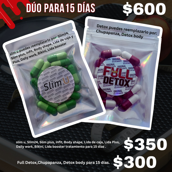 Producto para 15 días