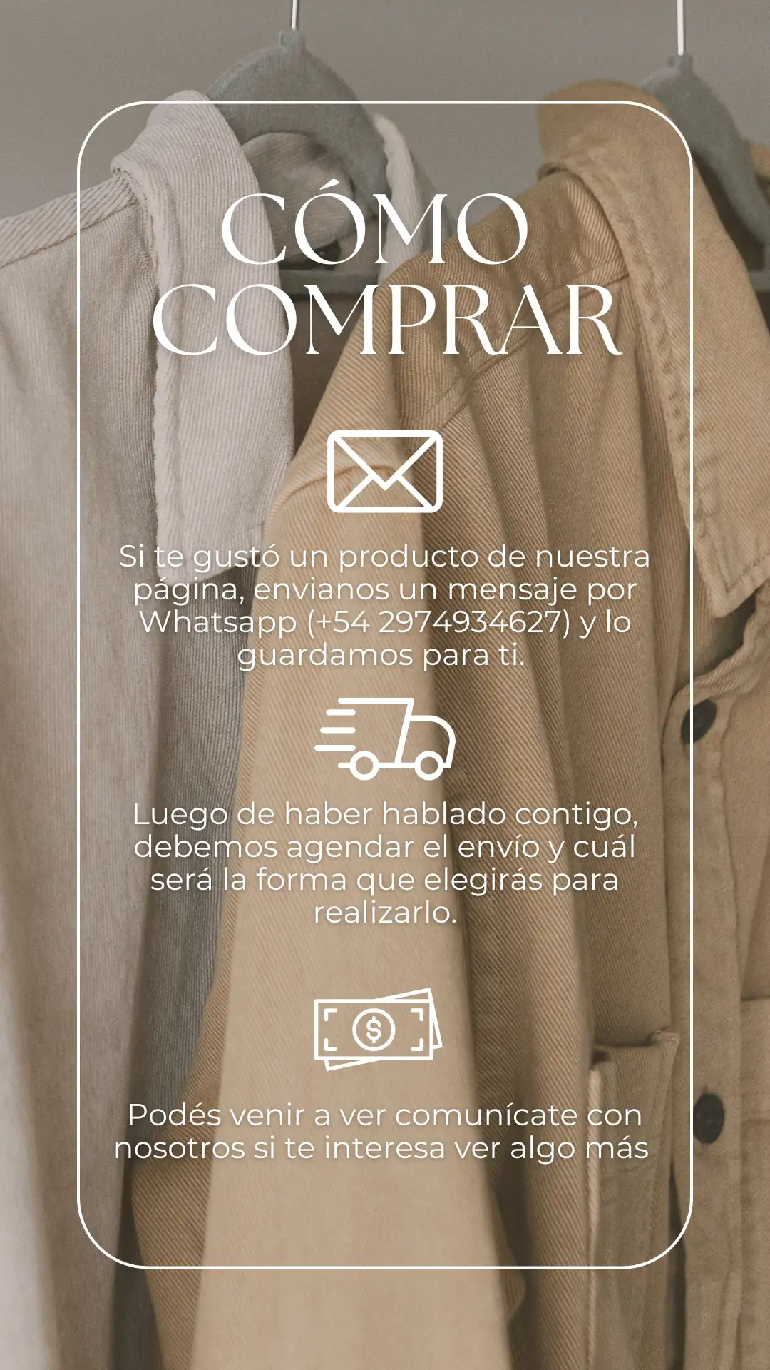 Como compro?