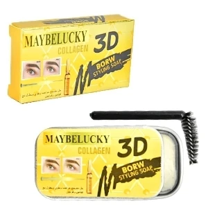 JABON DE CEJAS MAYBELUCKY 3D CAJA DORADA