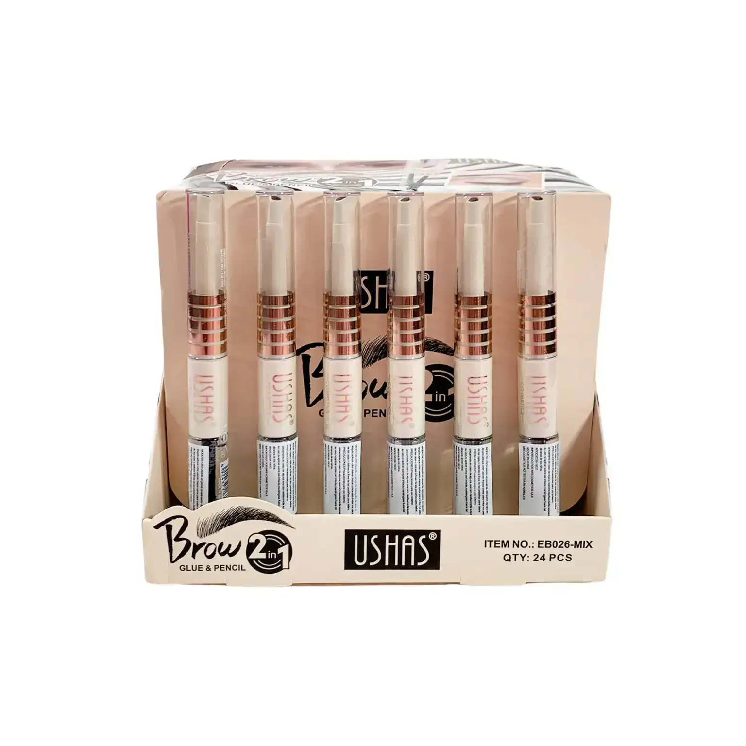3 Delineadores Rectráctil + Gel Fijador (3 Tonos) 2