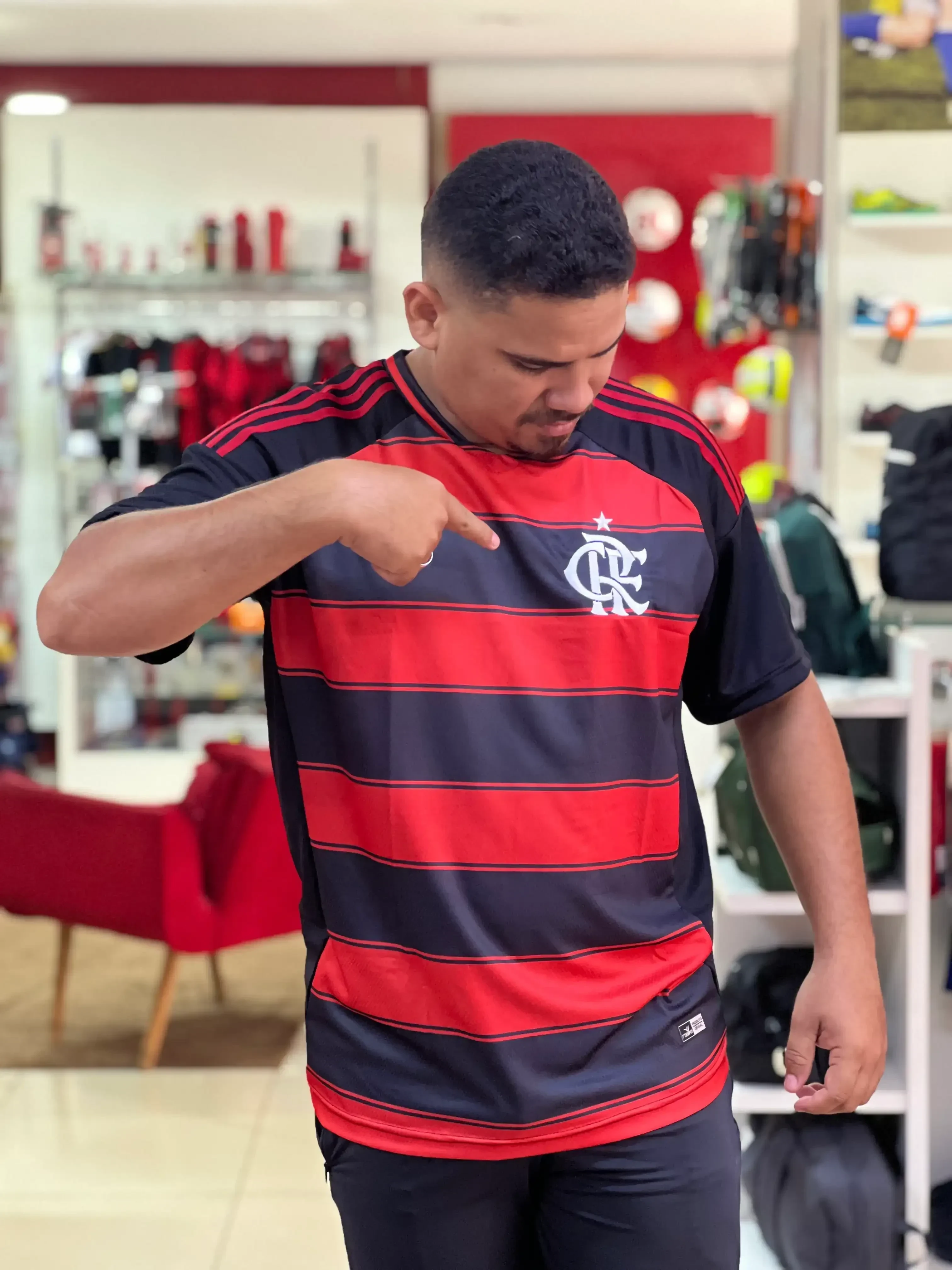 KIT CAMISA RÉPLICA + CANECA TERMICA FLAMENGO  2