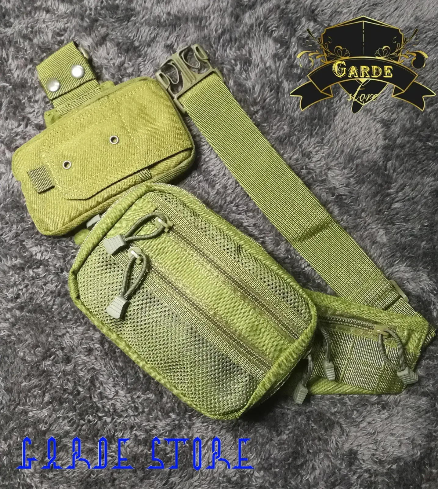 Canguro táctico porta arma. 
