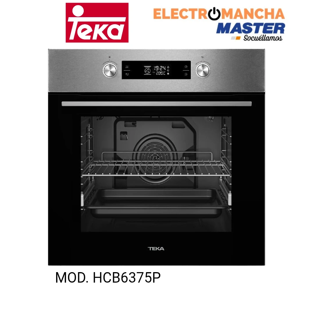 HORNO TEKA HCB6375P MULTIFUNCION PIROLITICO A+ INOX