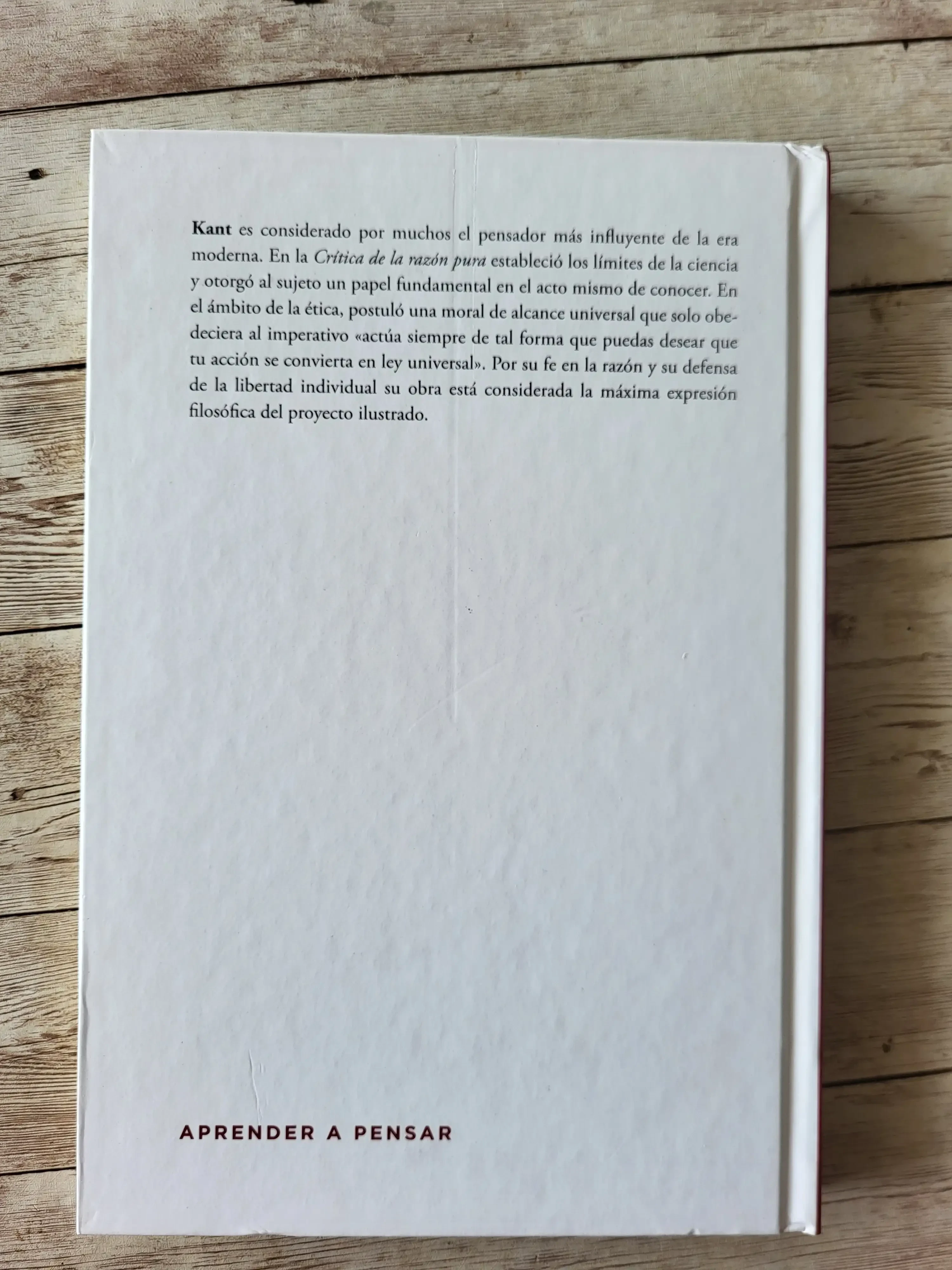 ¿Qué podemos saber y qué debemos hacer? En busca de los límites del conocimiento y de la moral / Kant /filosofia 2