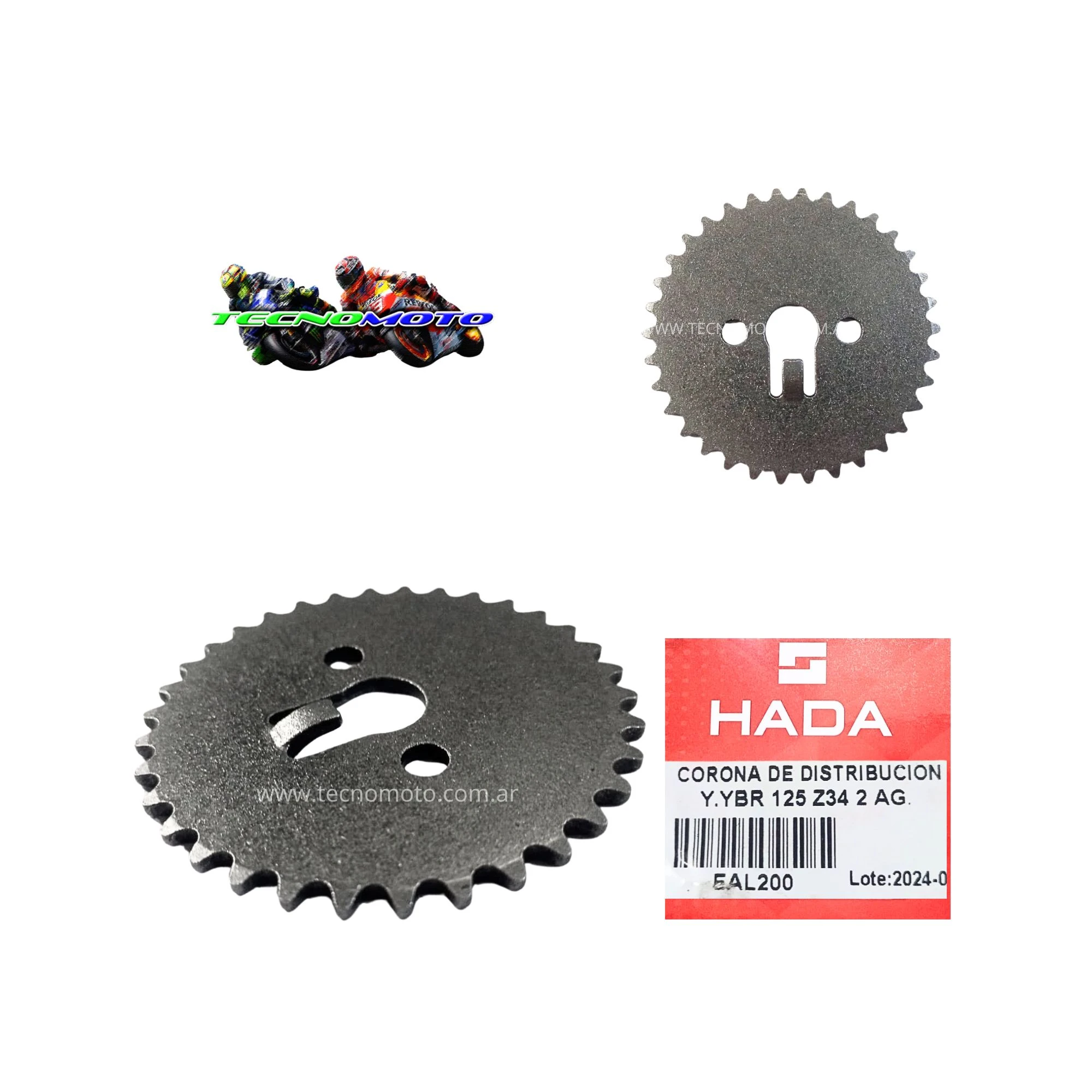 ENGRANAJE ARBOL LEVAS YAMAHA 125 YBR CH. Z34 2A -46588