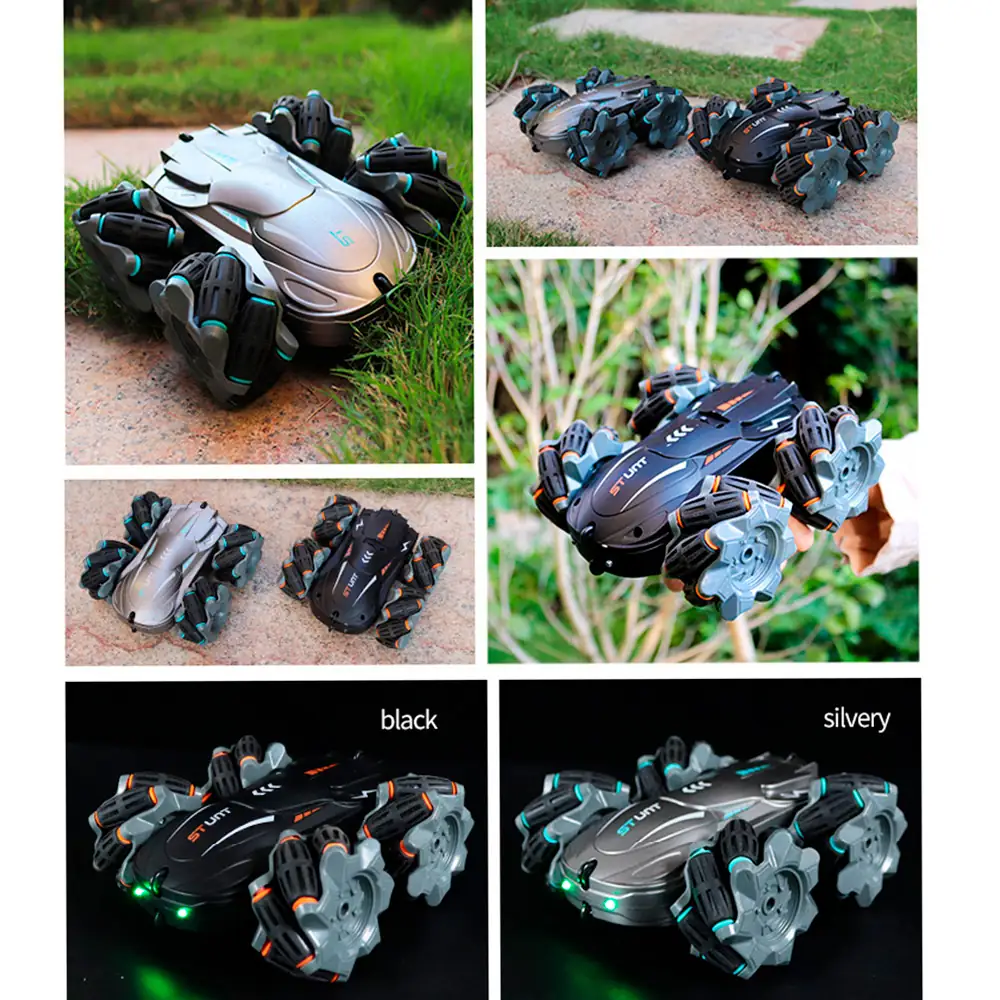 Carro Omnidireccional Todo Terreno A Control Remoto  2