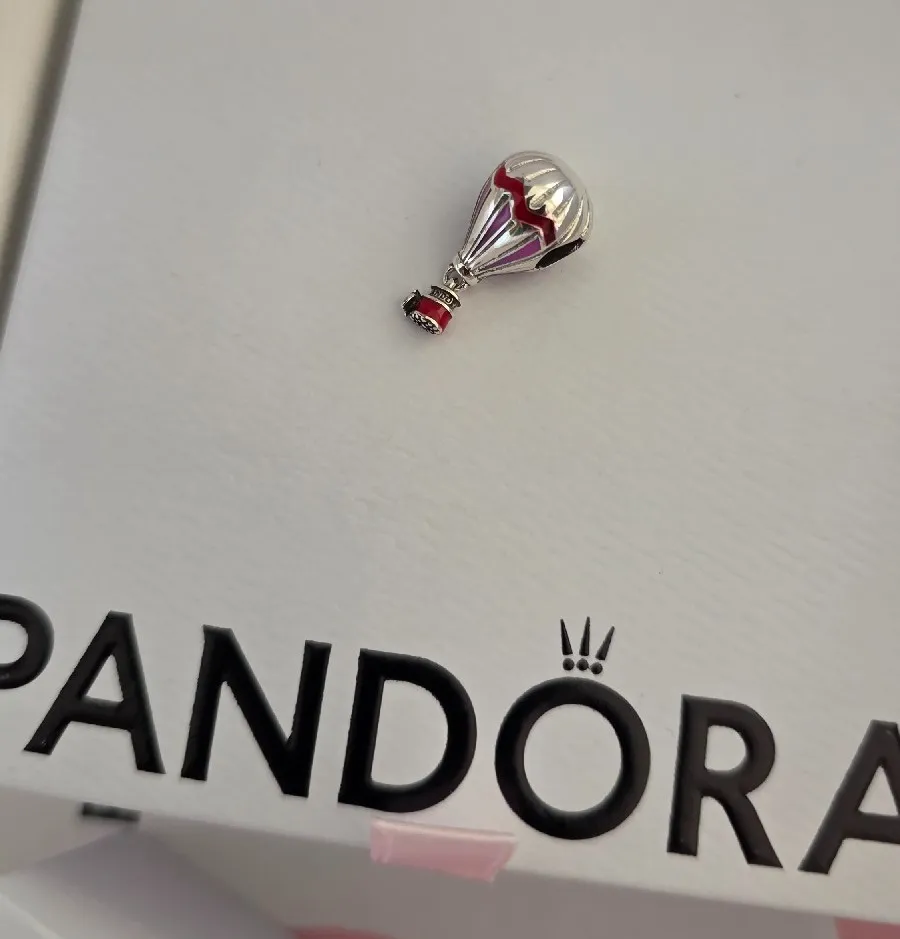Pandora Charm Colgante Globo Aerostático Rojo