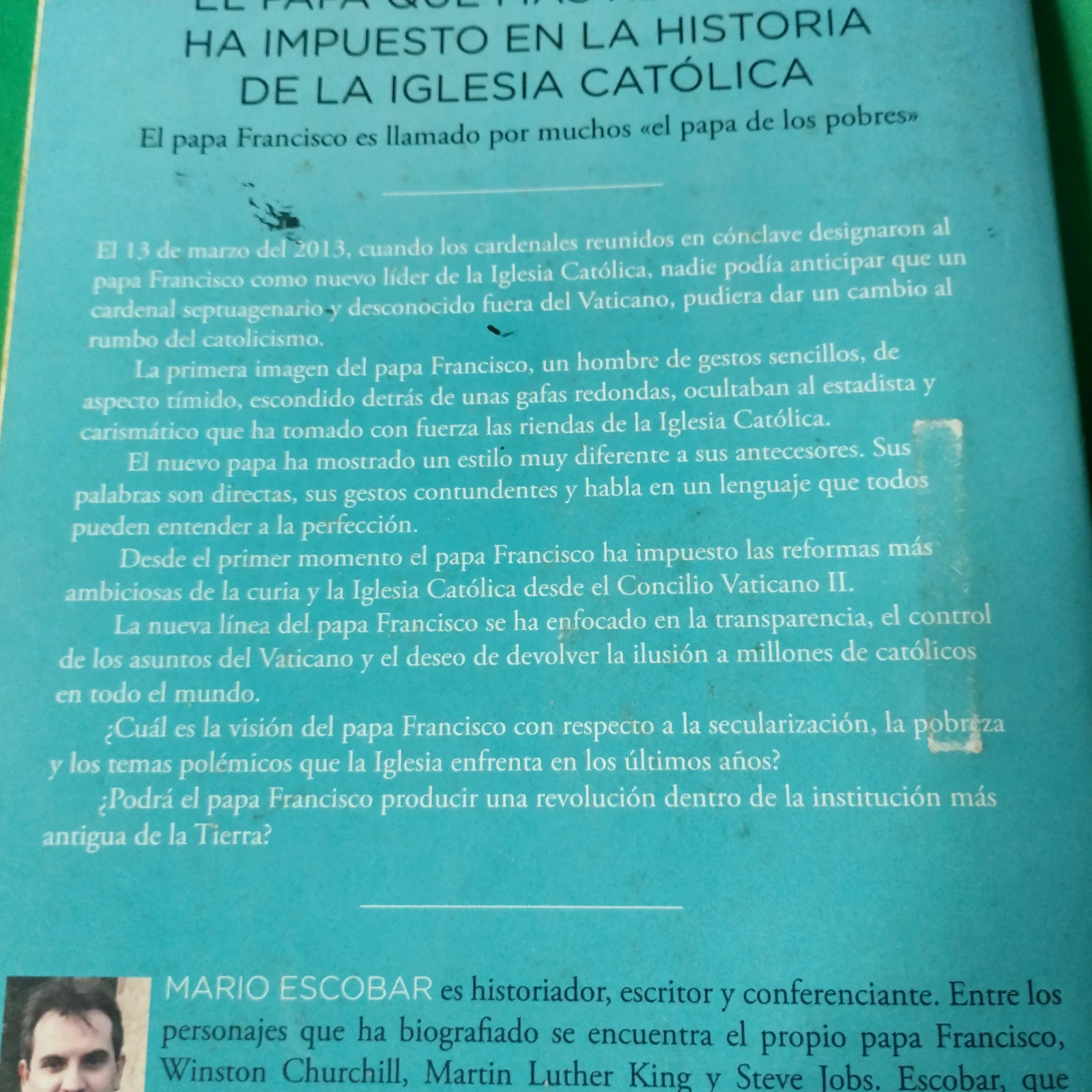 La revolución pacífica Mario Escobar usado  2