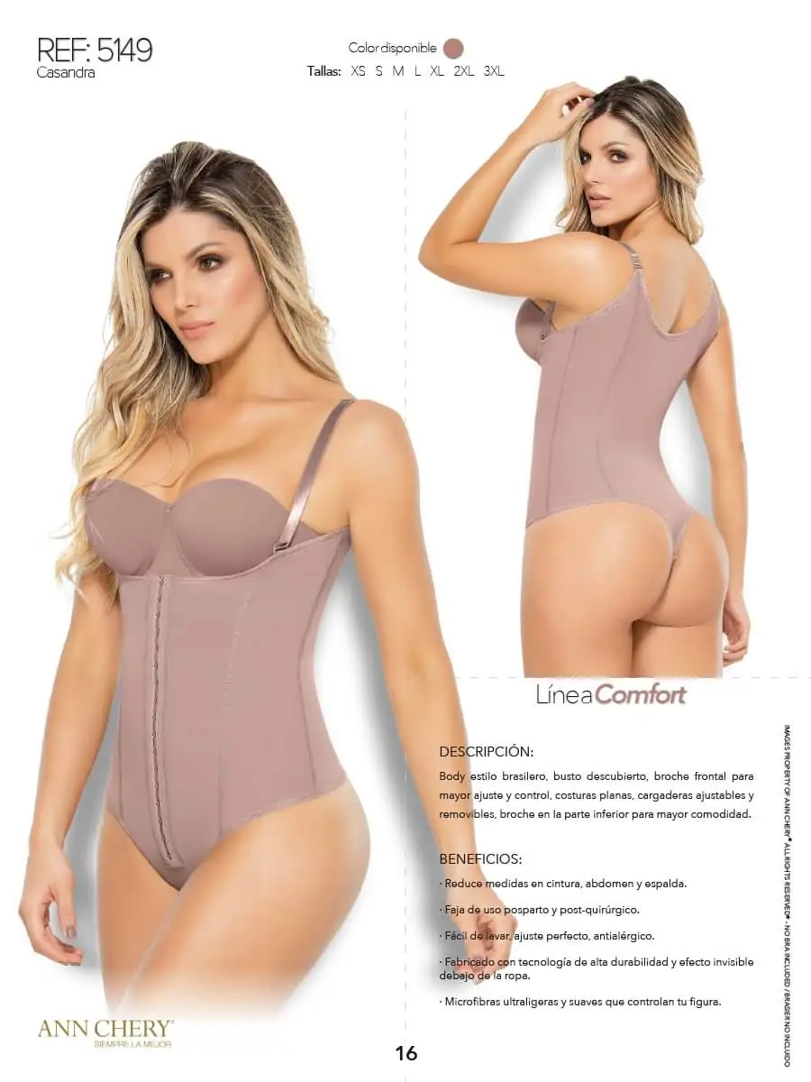 Body estilo brasileño CASANDRA ANNCHERY 