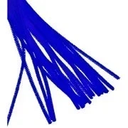 un limpia pipas azul rey terciopelo  2