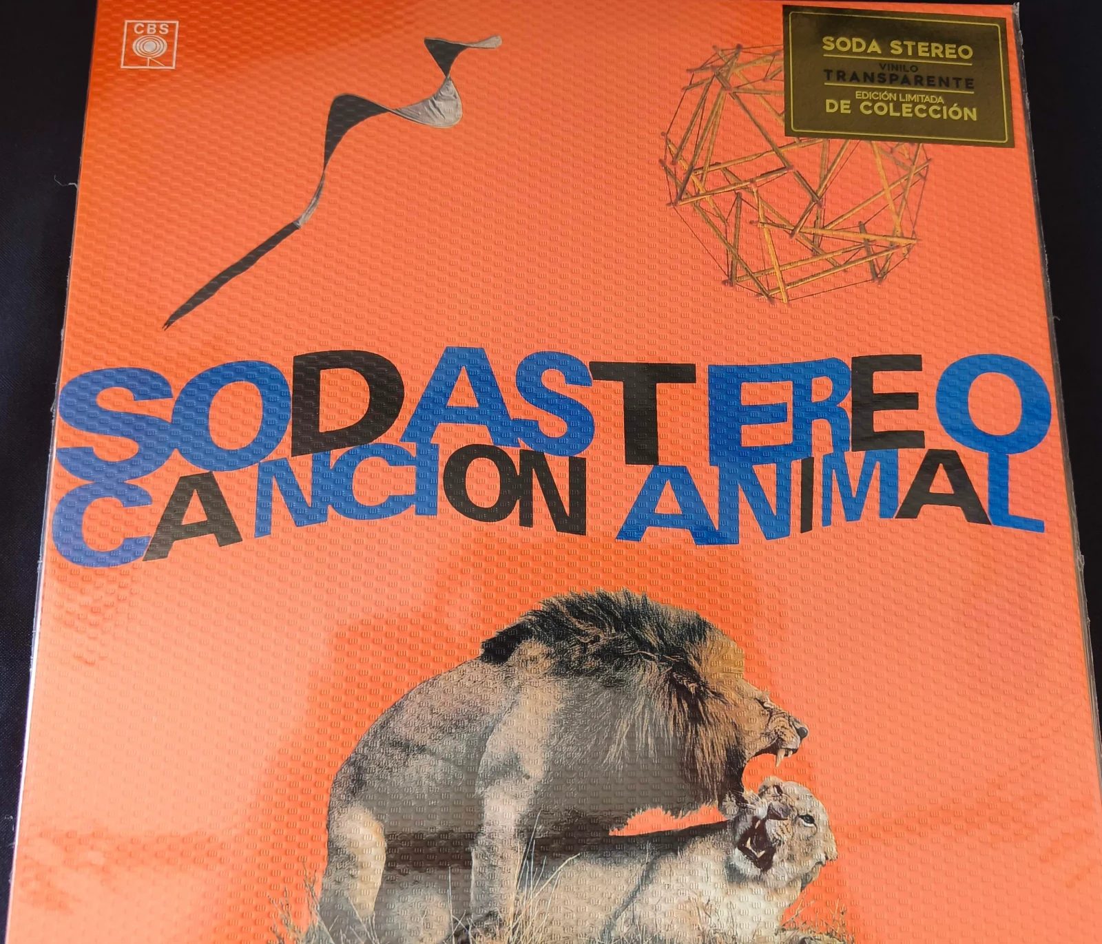 Soda Stereo - Cancion Animal (VINILO TRANSPARENTE)(ARGENTINA)