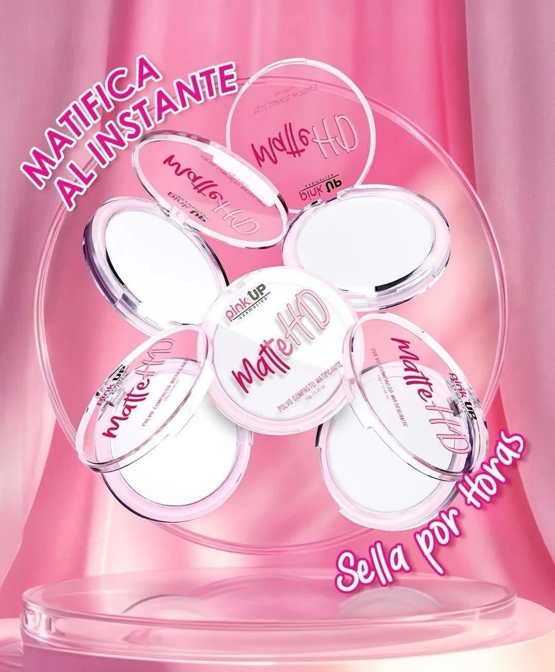 Matte HD polvo matificante pink up