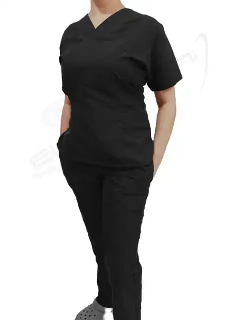 Uniforme en Colores Dama Antifluido Cuello V 3