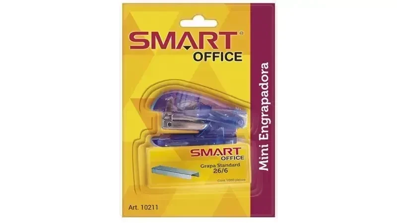 Mini engrapadora Smart  con cajita de gapas 3