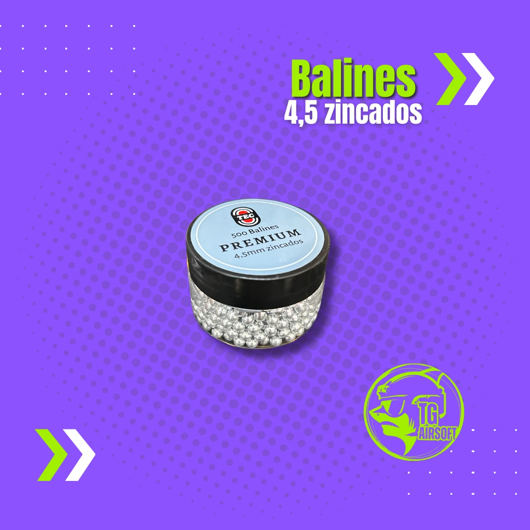 BALÍN ZINCADO 4,5mm