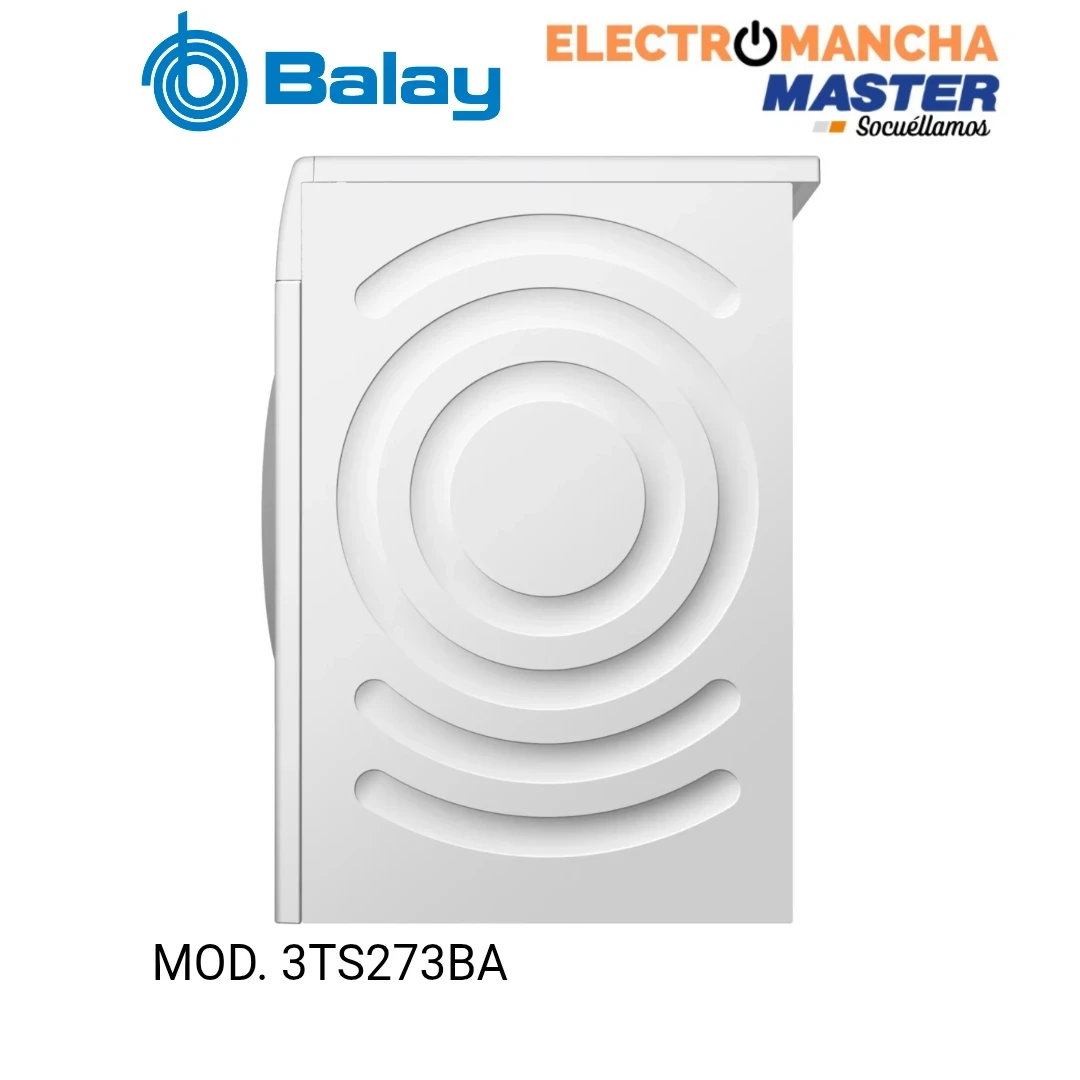 LAVADORA BALAY 3TS273BA 7 KG. 1200 RPM. CLASE A 3