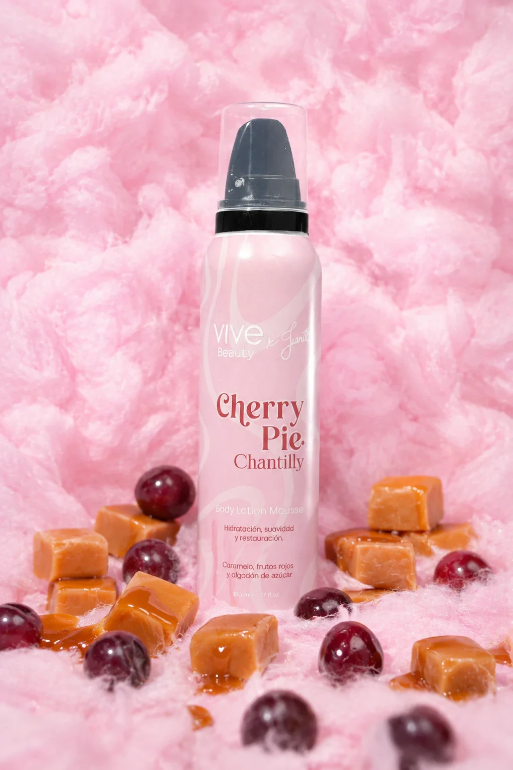 Body Lotion Mousse Cherry Pie Chantilly (150 ml).