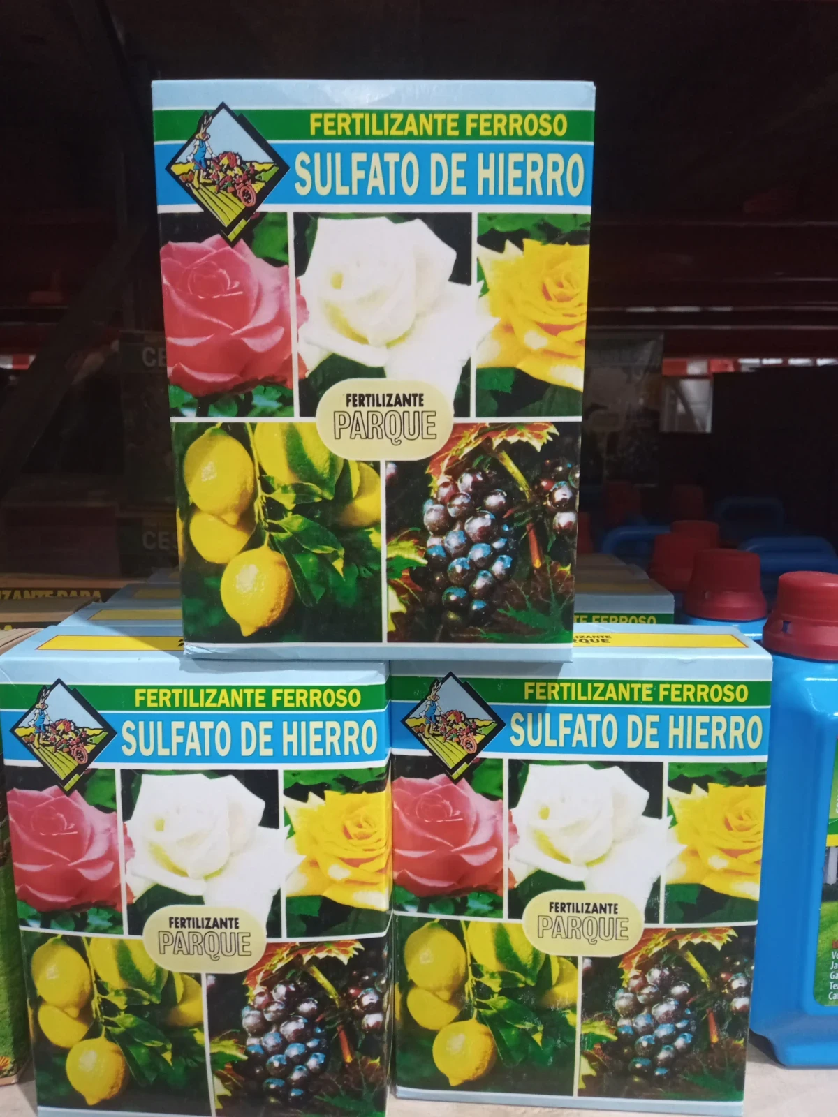 Sulfato de Hierro  3
