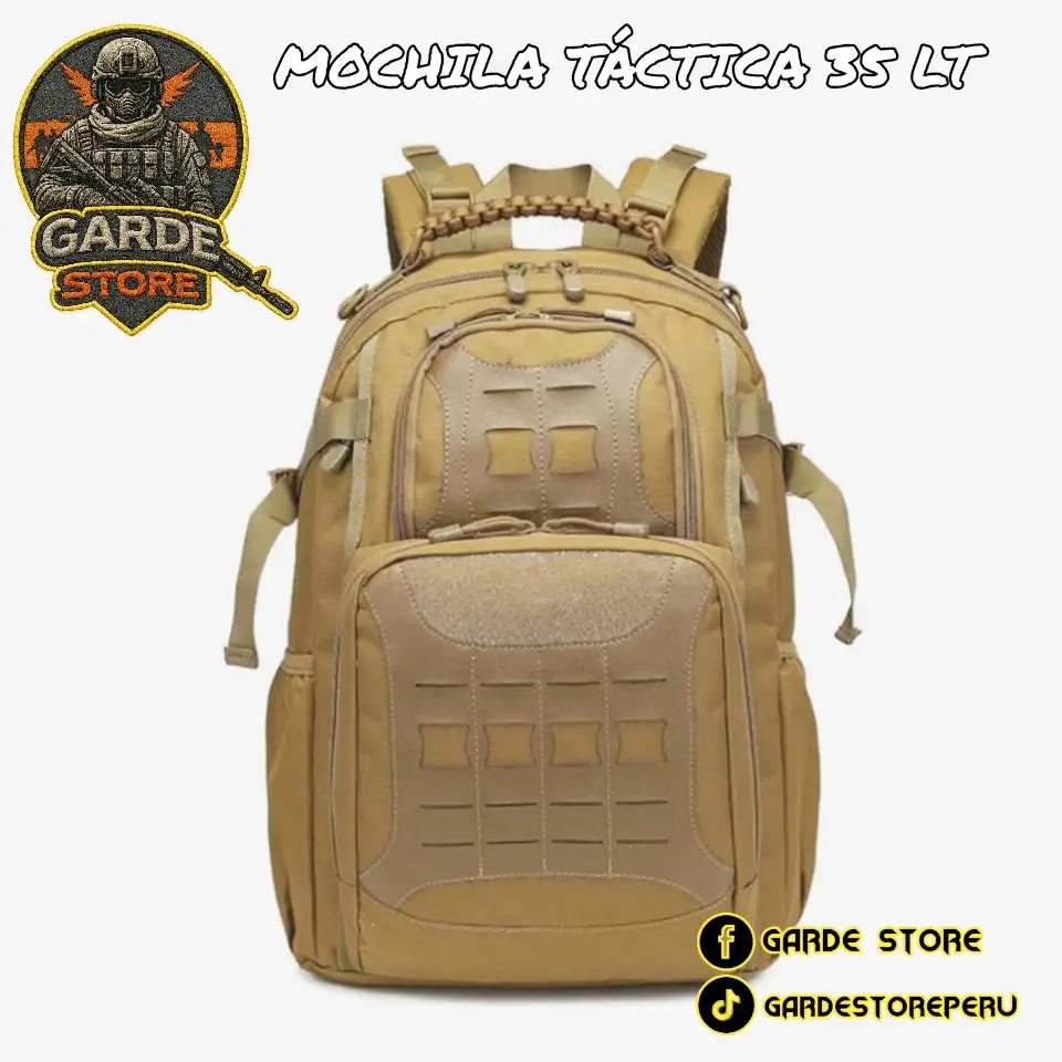 MOCHILA TÁCTICA IMPORTADA 35LT 