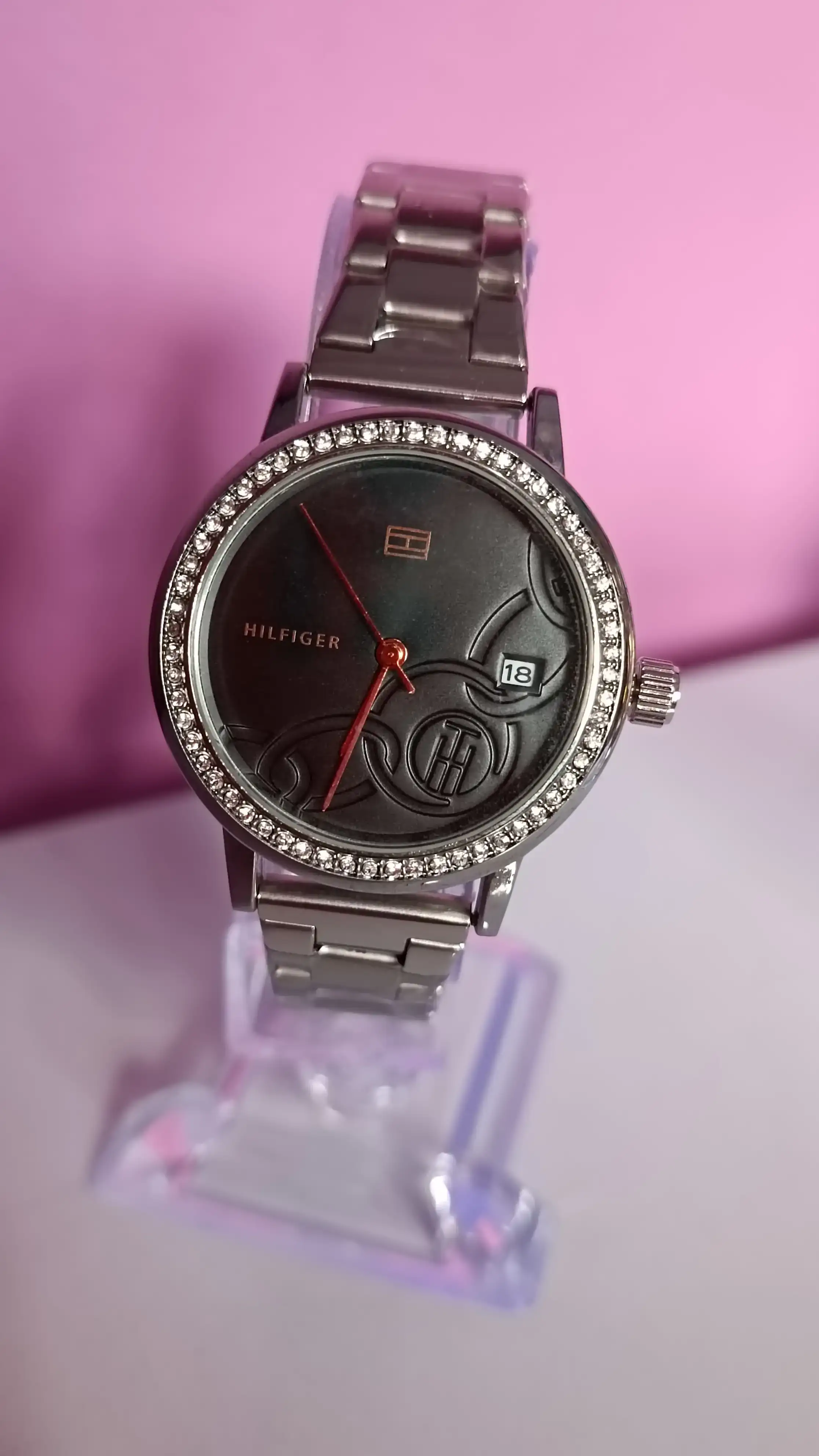 RELOJ DAMA PLATEADO 