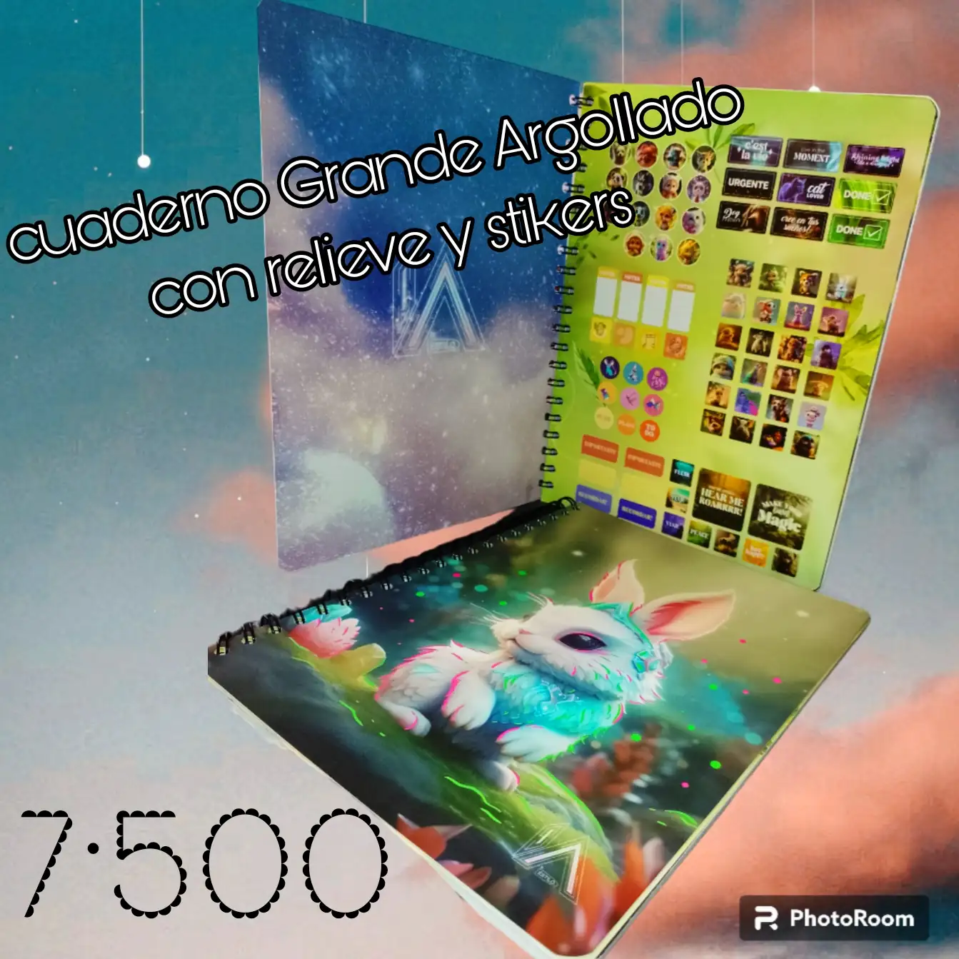 Cuaderno Alto relieve