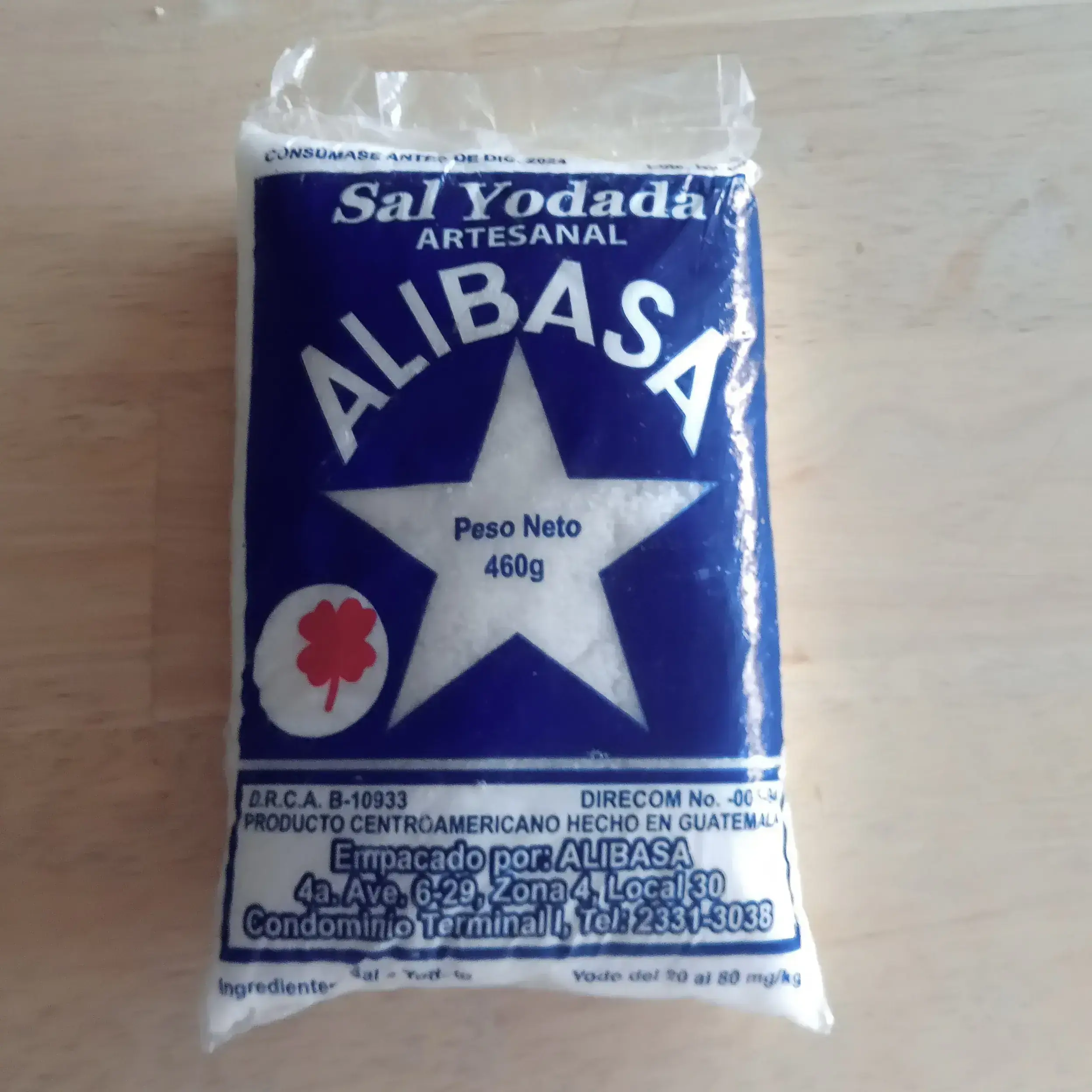 Sal Yodada Alibasa 460 g