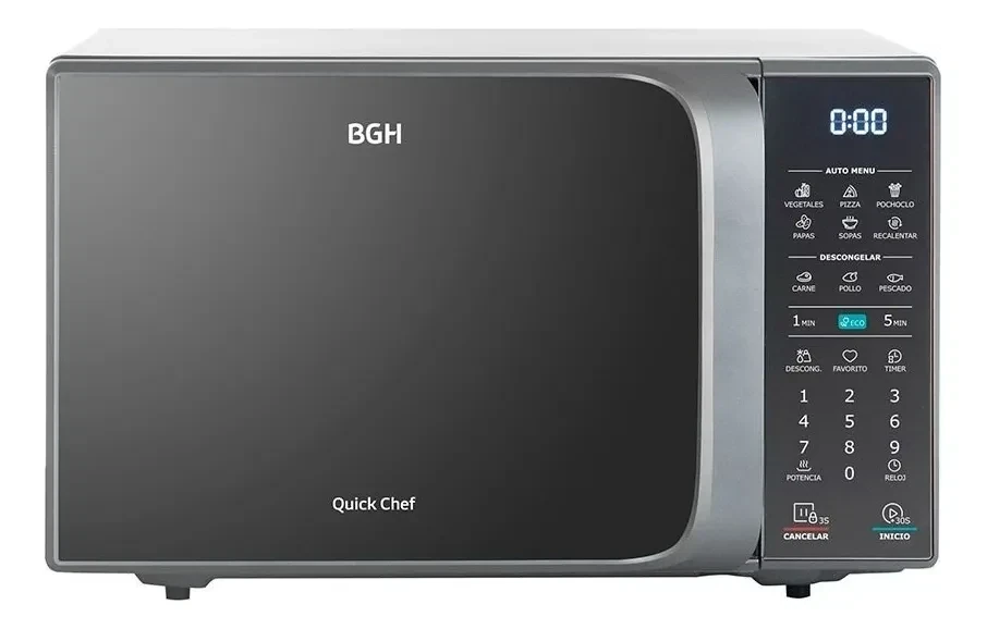 Microondas BGH 20L. B120DS20 Silver