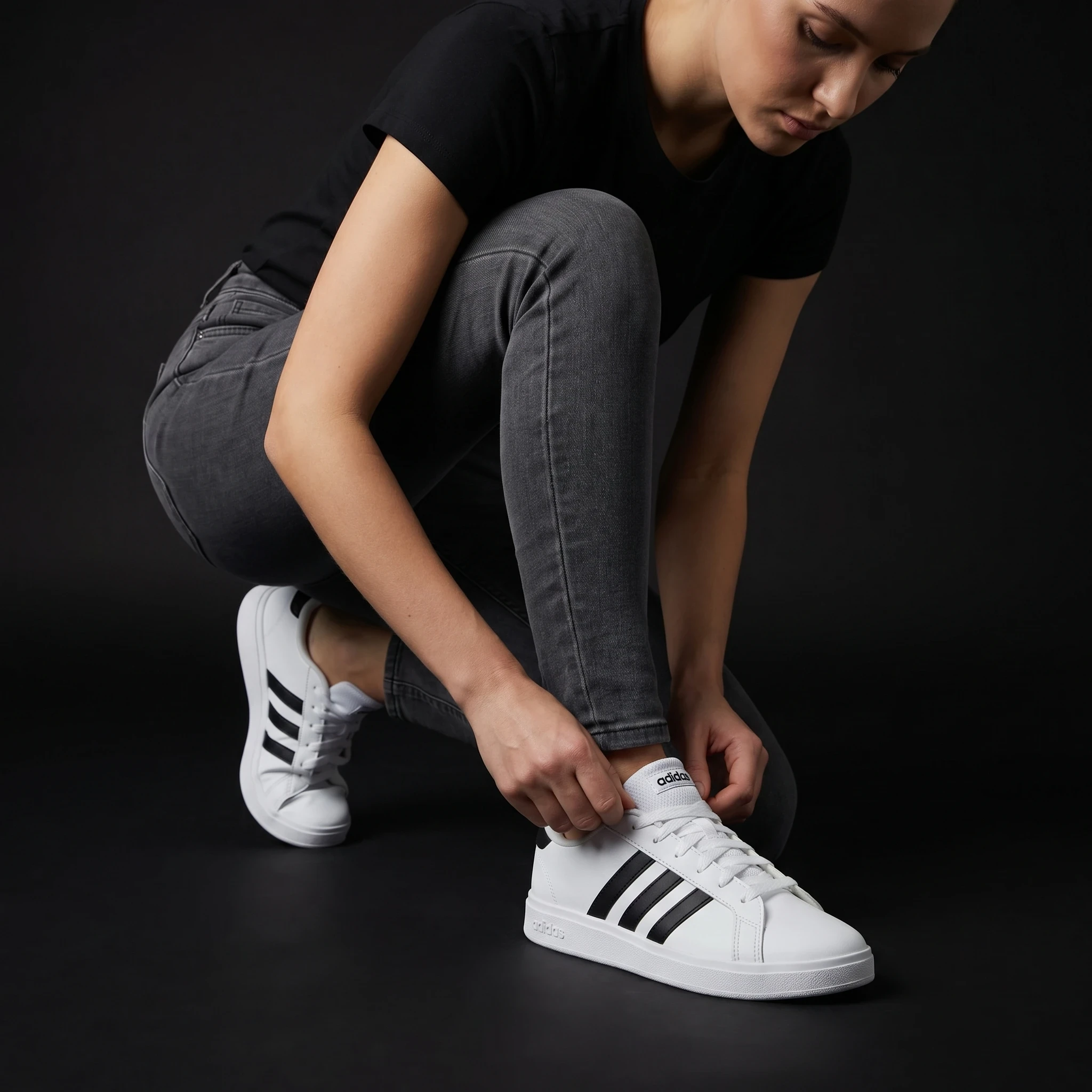 TENIS ADIDAS GRAND COURT 2.0 K UNISEX 6