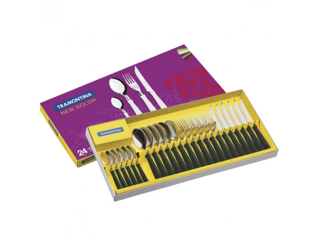 Set Cubiertos 24pcs 𝙏𝙍𝘼𝙈𝙊𝙉𝙏𝙄𝙉𝘼