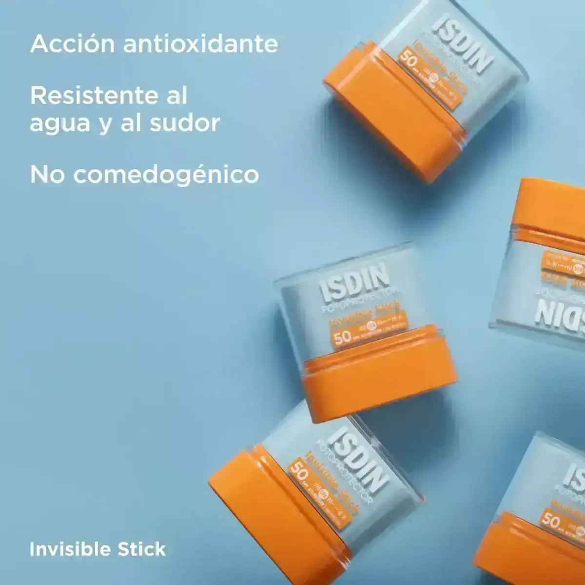 Fotoprotector Invisible Stick FPS 50 Barra Isdin 3