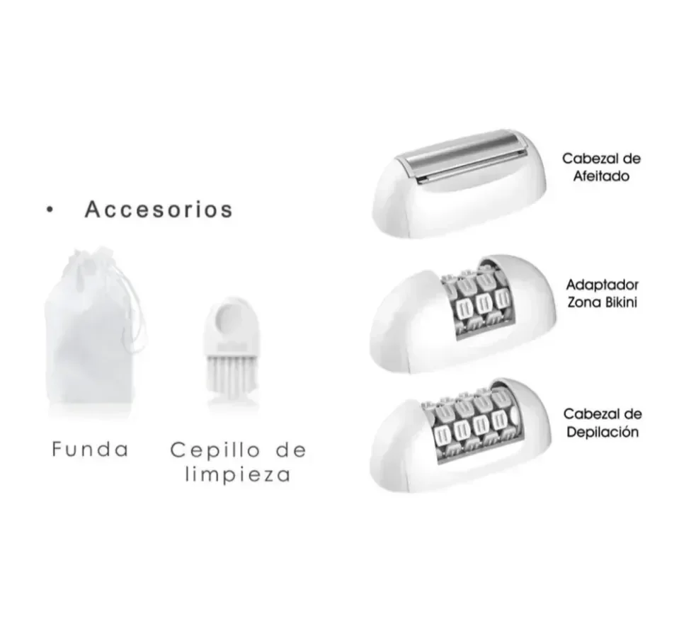 DEPILADORA GAMA SKINPRO GO2 ZONA SENSIBLE CABEZAL LAVABLE 2