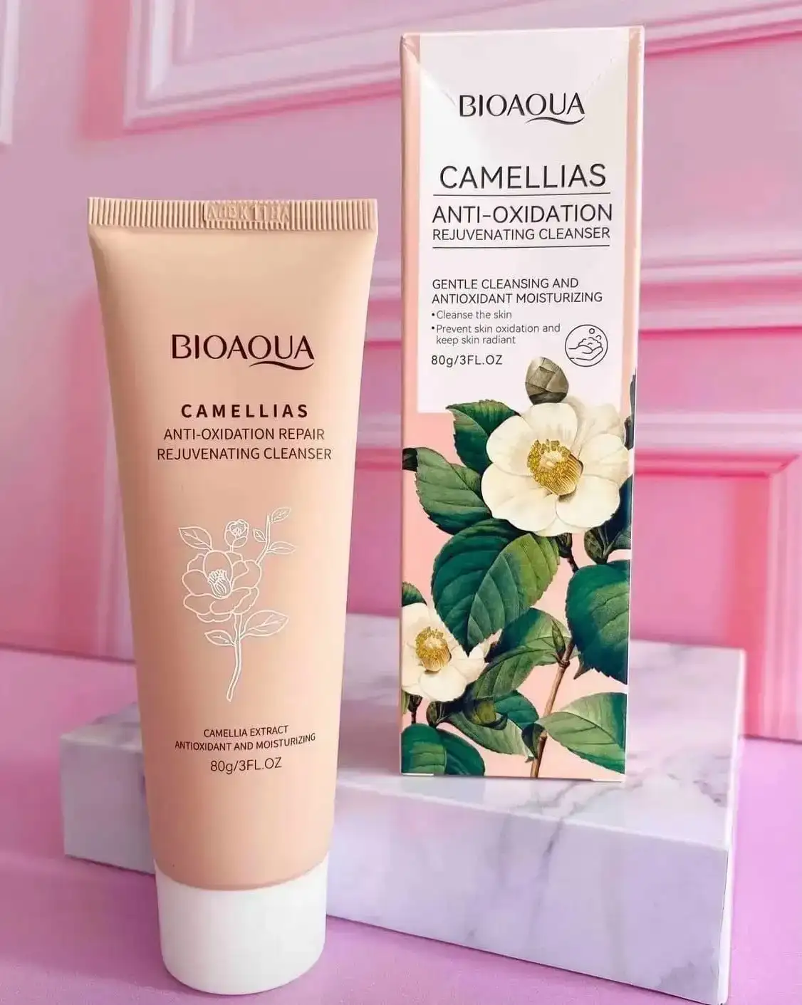 JABÓN FACIAL HIDRATANTE CAMELLIAS ANTI-OXIDANTION BIOAQUA
