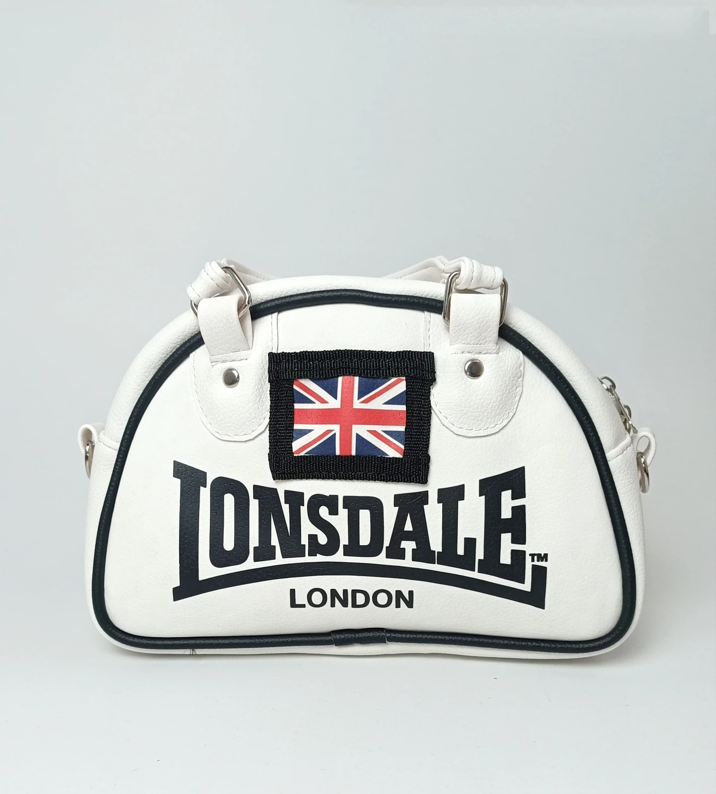 Bolso blanco lonsdale 2