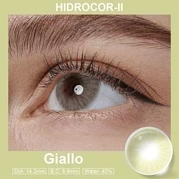 Lentes de contacto - Referencia: HIDROCOR II / GIALLO - Sin bordes 2